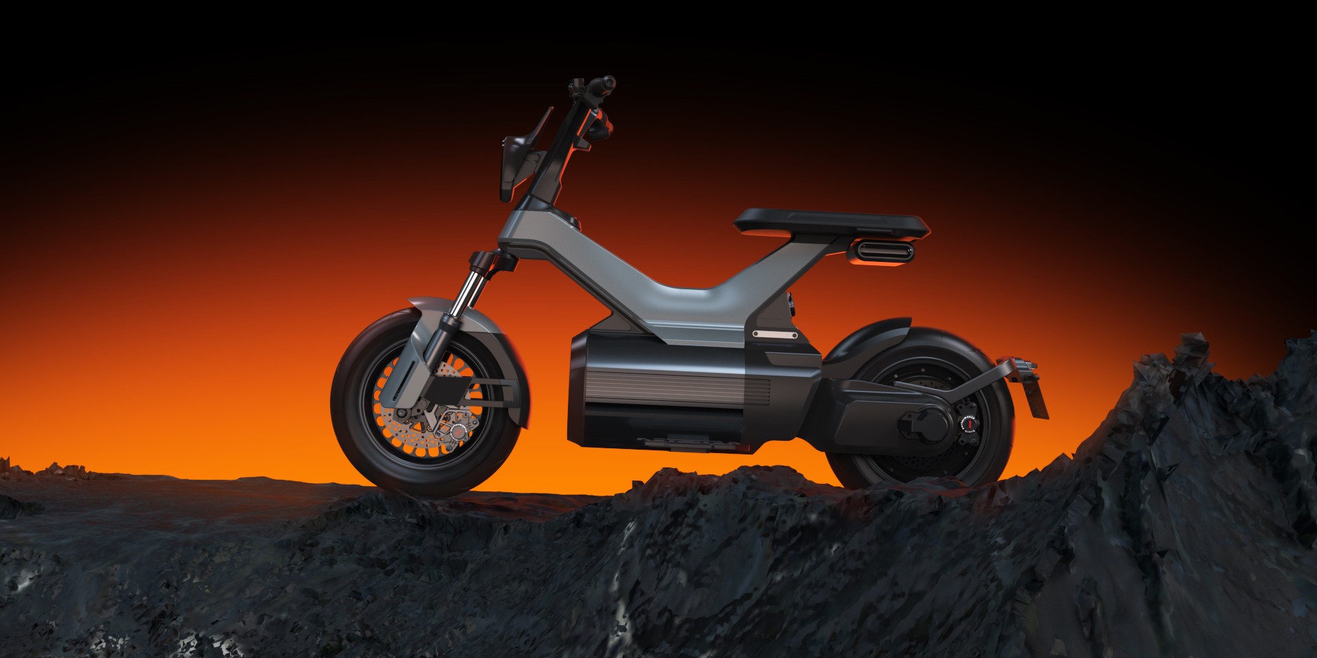 PX-4 电动摩托车性能展示