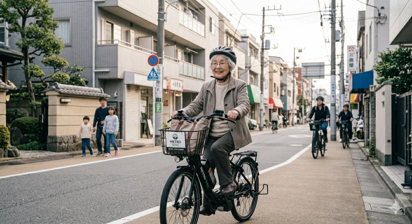 日本电助力车市场升温：银发族与女性骑手成主力
