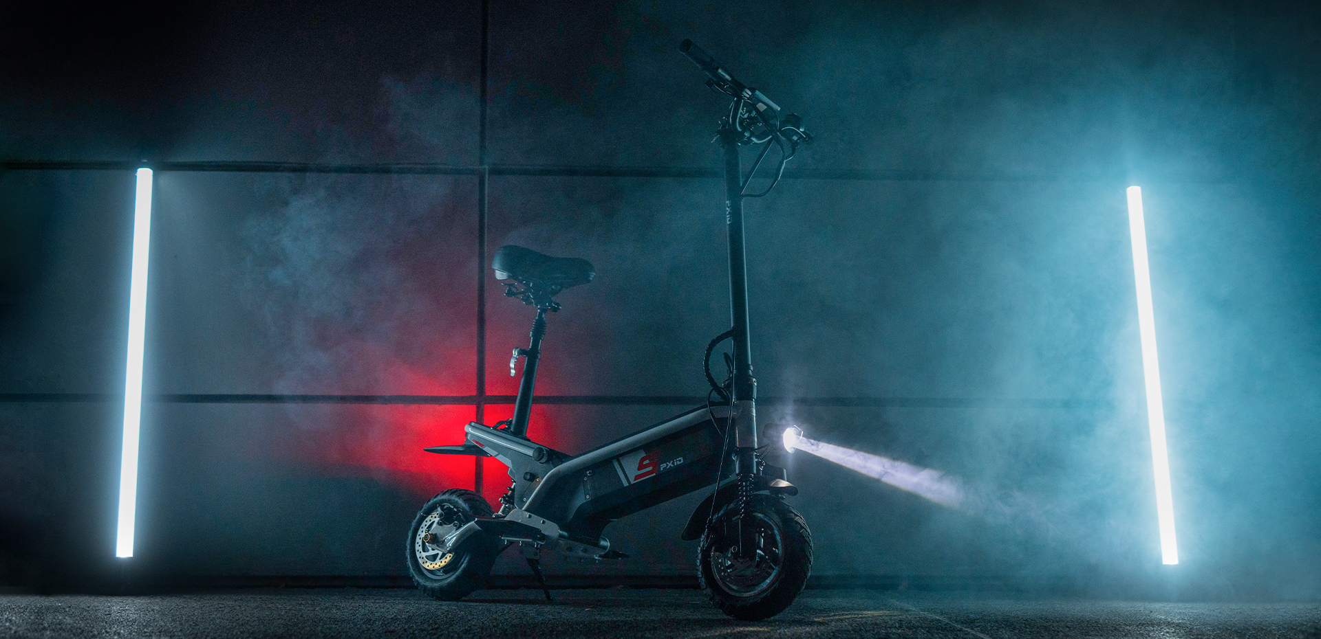 MANTIS P6 ridden on varied terrain