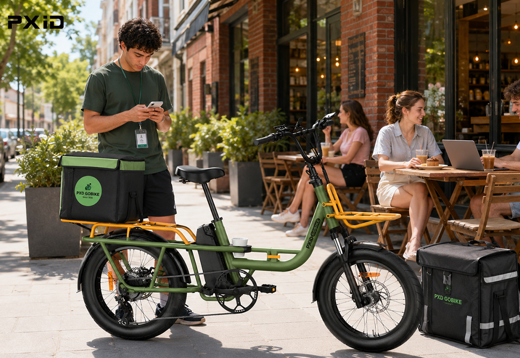 Electric Cargo Bike Delivery