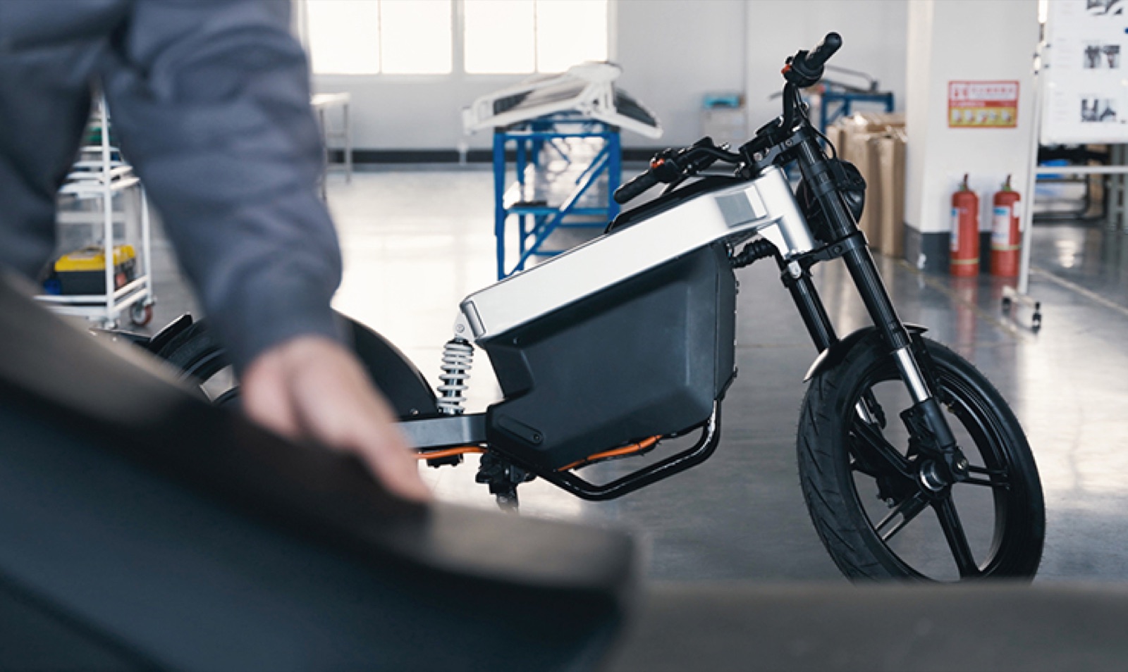 Custom branded e-bikes ready for shipping